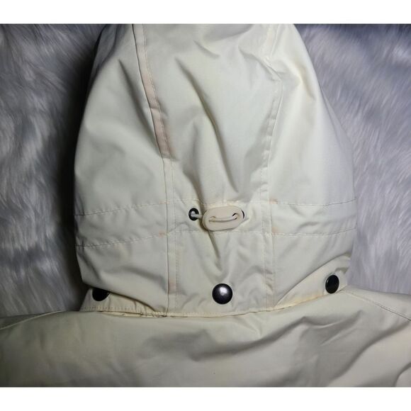 Banana Republic|White Hooded Down Winter Coat, SMALL - Picture 10 of 10
